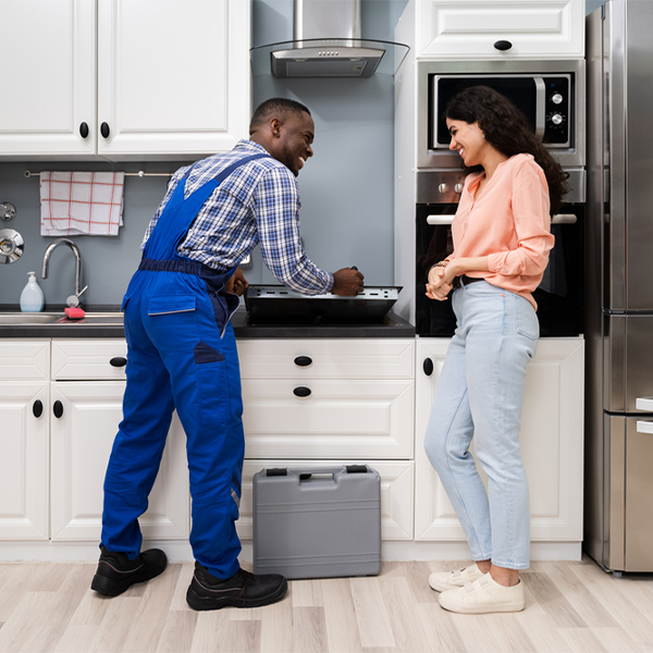 what kind of warranty do you offer on your cooktop repair services in Prosperity South Carolina